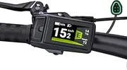 BAFANG Display DPC080 for M620, M625, M560, M510, M225, M325 Motors, Bafang Ebike Display LCD Screen with USB Type-C Charging Port Waterproof 5Pin Male Triangular Plug CAN Protocol Computer Display