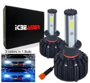 H7 COB No Error LED Headlight or Fog Light Bulbs Halogen Upgrade Bulb F6 (for: Volvo)