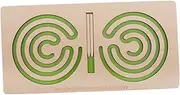 Abaodam Wooden Finger Maze Puzzle Game for Handheld Educational for Fine Motor Skills Hand Eye Coordination Development Design for Balanced
