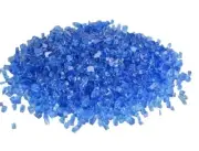 Skyflame Fire Glass 1/4-1/2 Inch 10 Lbs Colbalt Blue Landscapes Fire Pit Bowl