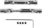 WPL 1/16 Scale RC Military Truck Crawler Accessories - 2 Pcs Metal Drive Shaft Upgrade Parts for C24 and D12 Models