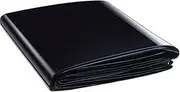 Black Pond Liner Flexible Underlay 3x4m 4x6m 5x8m 7x10m 8x12m 10x15m Foldable Pond Lining Damp Proof Membrane for Outdoor Ponds, Fountain and Waterfall(3x5m(9.8x16.4ft))