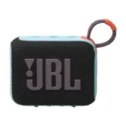 JBL GO 4 Portable Bluetooth Waterproof Speaker - Black and Orange