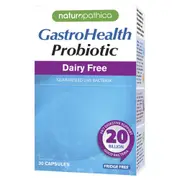 Gastro Health Dairy Free Daily Probiotic 30 Capsules