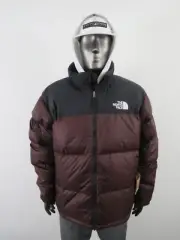 Mens The North Face 1996 Retro Nuptse 700-Down Insulated Jacket - Coal Brown