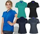 Ladies Bamboo Polo Shirt Size 6 8 10 12 14 16 18 20 22 24 Top Blouse Black Navy