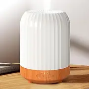 BDXXJ Essential Oil Diffuser for Bedroom, Quiet Humidifiers for Home, Ultrasonic 250ML Small Aromatherapy Diffuser, 7 LED Color Safety Auto-Off Timer, for Large Baby Bedroom, Hotel, Plant, Wood
