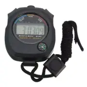 Digital Handheld Sports Stopwatch Stop Watch Timer UK Alarm New~ Counter X2W2