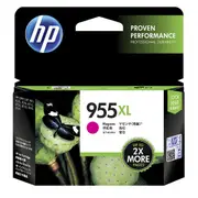 Genuine HP 955XL Magenta Ink Cartridge (L0S66AA) - 1,600 Prints