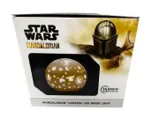 Star Wars: The Mandalorian Grogu Ceramic LED Mood Light | 6 Inches Tall