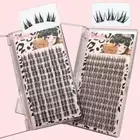 Wispy Sunflower False Eyelashes Natural Individual Lashes Cluster Lashes Eye
