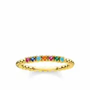Genuine THOMAS SABO Ring Dots With Stones