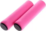1 Pair Bicycle Handlebar Grips Adjustable Mountain Bike 20-21mm Cover Wrap Reusable Outdoor Palm Grip Accessories Black