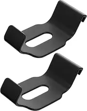 FONDOTIN 1set Headphone Rack Controller Holder Sturdy Headset Hook for Desk Wall Mount Design for Gaming Headphones Earphones Accessories Storage 2pcs