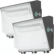 LED Wall Pack Light with Dusk to Dawn Photocell, 120W 13200LM 5000K Daylight, AC