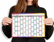 2025 Wall Planner A3 2025 Wall Calendar Large Jan to Dec Yearly Planner Full Year Planning Chart Academic Annual Poster for Student Family School Office Work Study 29.7 x 42.0 cm(Folded)(1pc)