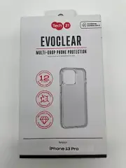 TECH 21 EVOCLEAR CLEAR CASE CLEAR COVER FOR IPHONE 13 PRO BRAND NEW