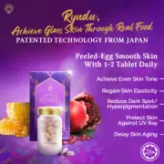 4x AFYAA Ryndu Vitamin C-rich Tablets Glowing Skin, Halal Certified, 30s