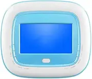 Portable 4 inch TFT DVD/CD Player with Remote Control and Car Adapter in Red | Rechargeable Battery | Headphone | Built-in Speakers |(Blue)