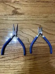 Williams USA Mini Pliers Set, Needle Nose, Flush Cut Side Cutters