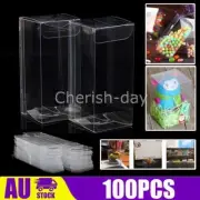 100 1:64 Clear Plastic PVC Display Box Case For Diecast Model Toy Car Protector