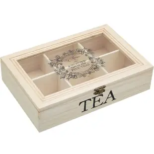 【KitchenCraft】古典茶包收納盒(咖啡包收納盒 防塵收納盒 茶具)