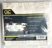Canvas Waist Apron Toolbelt 5 Pocket CLC Custom Leathercraft C12 NEW SEALED