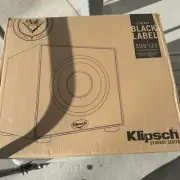 Klipsch SUB-120-BLACK Synergy Series Black Label Subwoofer Speaker (2020)