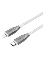 [Cygnett] Armoured Lightning to USB C Cable 1M in White