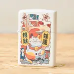 黑羊選物 ZIPPO 招財貓 常規機 台灣總代理原廠正品 黃銅打火機 打火機 煤油打火機 打火機 火機 打火石 煤油