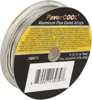 BLUEFIRE J4047A 1/4 Lb Low Temperature Aluminum Brazing Rods Flux Cored Brazing