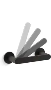 Kohler Composed® Pivoting toilet paper holder 73147-BL