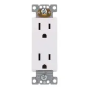 Box of 16 - Square D X Series 15A 125V Tamper Resistant Outlet, Matte White