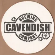 Cavendish Brewing Beer Coaster Gastonia NC