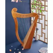 Pixie Harp Mini Celtic Harp 19 String Mahogany w/Bag
