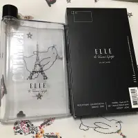 在飛比找蝦皮購物優惠-ELLE A5筆記本隨身水瓶 （現貨）