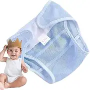 Baby Cloth Diapers | Pocket Nappy Covers - Lightweight Breathable Mesh Cover Pants for Daycare Overnight Travel Girls Boys