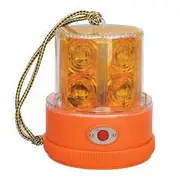 Narva Sentry LED Portable Battery Powered Strobe With Magnetic Base - Amber