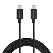 1m Prime 3A USB-C to USB-C 2.0 Charge and Sync Cable Smartphone/Android/Charging