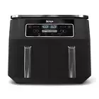 Ninja Foodi 4-in-1 8-Quart 2-Basket Air Fryer with DualZone Technology, Black