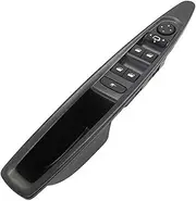WUPEDI for Citroen, C4 Window Switch Car Front Left Master Electric Power Control Switch with Rearview Mirror Buttons 9651464577 car console control switch(Automatic rearview)