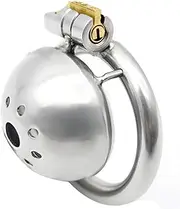 Hollow Metal Chastity Lock to Prevent Erection Male Masturbation Chastity Device Chastity Cage Lock Sex Toy