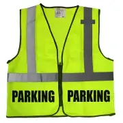 Parking Attendant mesh vest, Parking staff vest, safety, valet, event parking
