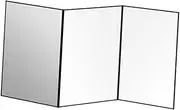 BaotyJie Light Reflector Photography Cardboard, A4, Professional Folding Light Diffusing Board for Food Photographers