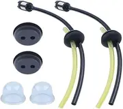 Fuel Tank Grommet Line For H GX35 GX22 GX31 Engine HHT25S HHT35S Trimmers BReplace 17504-ZM3-003 w Primer Bulb