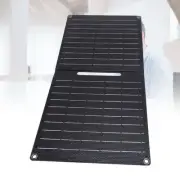 Foldable Solar Panel 24W 5V Efficient Charging USB And Type-C Monocrystallin Hot