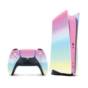 Color transition ps5 skin,Playstation 5 controller Full cover, Vinyl 3m stickers