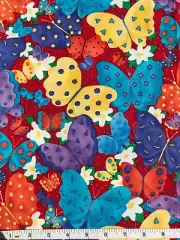 In Flight Butterflies by Moda - Quilt Fabric - Fat Quarter