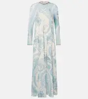 [Zimmermann] Zimmermann Illuminate beaded paisley maxi dress AU 6 blue