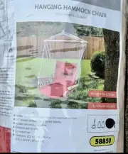 Hammock Chair Hanging Red Boho by Belavi New In Package